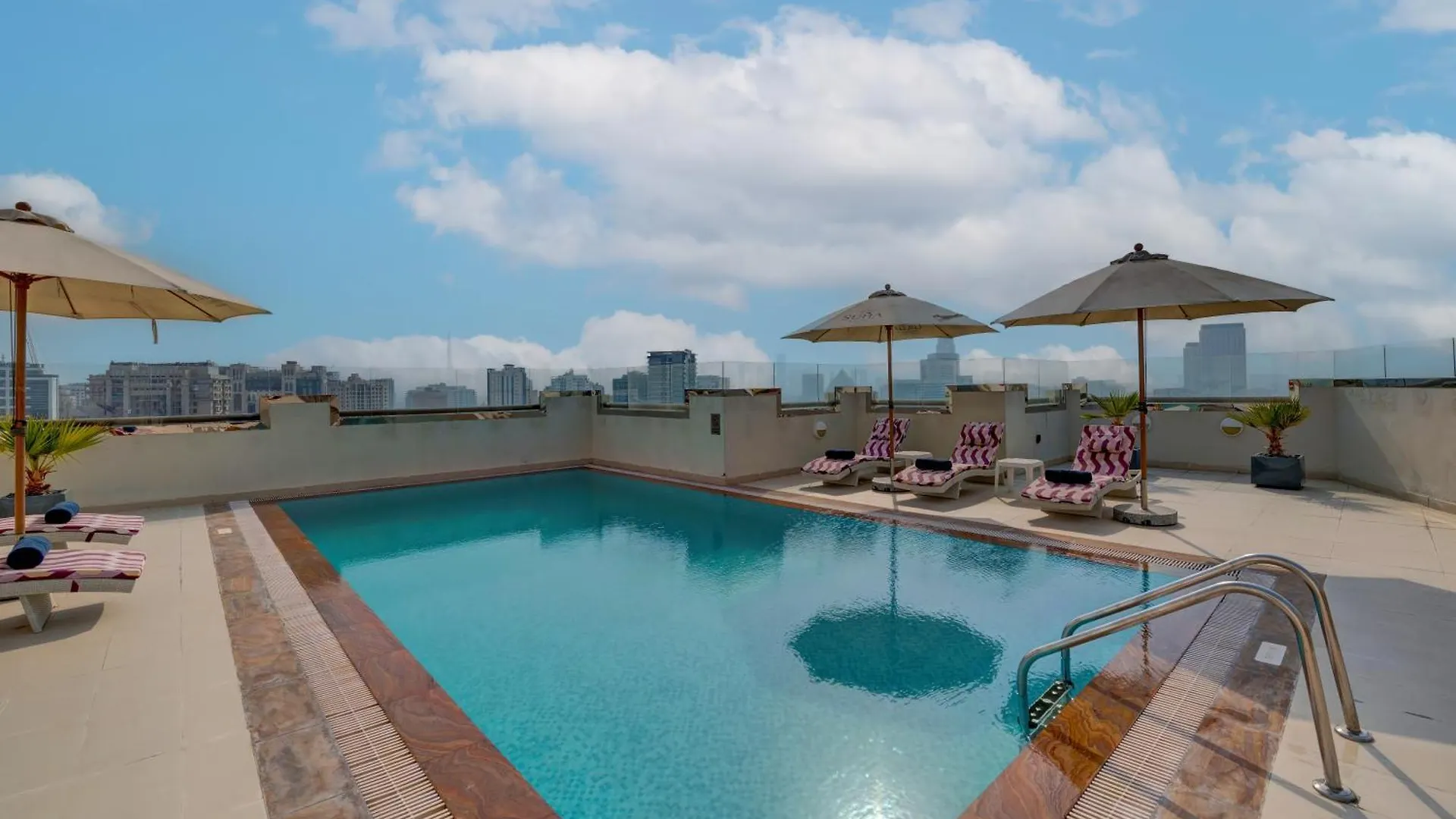 دبي Suha Park Hotel Apartments, Waterfront Jaddaf شقة فندقية